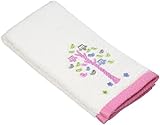 Kassatex Fine Linens Bambini Merry Meadow Embroidered Tip Towel