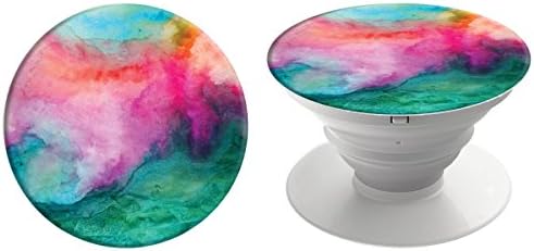 Multi-Function Holder Expanding Stand Grip Pop Socket Mount For Smartphones (Galaxy S7, S7 Edge, iPhone SE / 6 / 6+ /6S / 7 /7+) and tablet devices (Amazon Fire, iPad / IPad Mini)(watercolor)