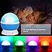 SUNNEST Kids Night Light, Moon Star Night Light Rotating Star Projector, Baby Night Light, Night Lighting Lamp 4 LED 8 Modes with USB Cable, Best for Bedroom Nursery Kids Baby Children Birthday Gift
