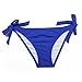 Strapless Bandeau Bikini Two Triangles Bathing Swim suit