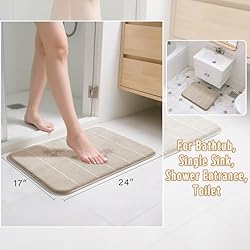 Yimobra Memory Foam Bath Mat Large Size 31.5 by