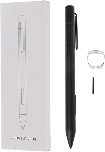 Amazon Watersouprty スタイラスペン Microsoft Surface Pro 3 4 5 Surface Book用 Hp Spectre X360用 One Size ブラック Watersouprty ペンタブレット用ペン 替芯 通販