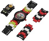 LEGO Watches and Clocks Boy's Quartz Plastic Casual Watch, Color:red (Model: 8021209)
