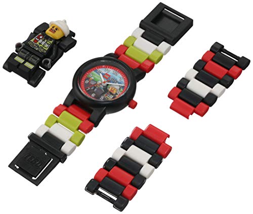 LEGO Watches and Clocks Boy's Quartz Plastic Casual Watch, Color:red (Model: 8021209)