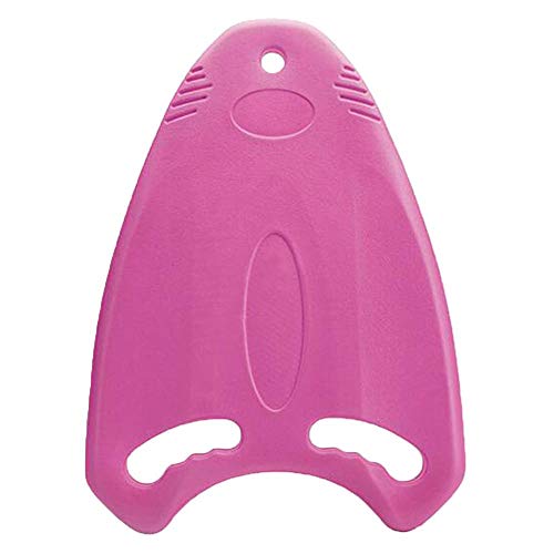 Pevor Swimming Training Aid Kickboard - Lightweight Floating Board with Anti-Slip Smooth Edge Swimming Pool Equipment for Adults Kids (Pink-Shark)