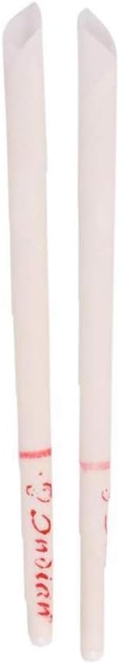 Lunji 10 Pcs Trumpet Indian Coning Ear Wax Candles with Plastic Stop Plug Earwax Removal Cleaner Fruit Fragrance Healthy Care Aromatherapy (7)