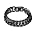 JewelryWe Totenkopf Armband Herren - Edelstahl, Silber, 21 Cm Lang, 40 G, Mit O-Ring Verschluss