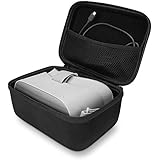 ProCase Hard EVA Case for Oculus Go Standalone Virtual Reality, Durable Travel Storage Carrying Pouch Protective Bag for Oculus Go Virtual Reality Headset Game Controller and Charger -Black