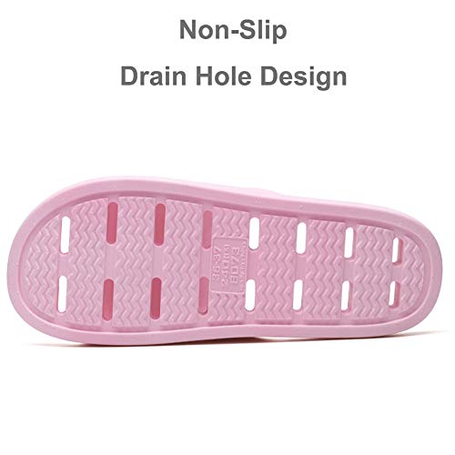 Shower Sandal Slippers with Drainage Holes Quick Drying Bathroom