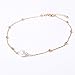 Artilady Freshwater Pearl Choker Necklace Gold Chain Necklace for Women Jewelry