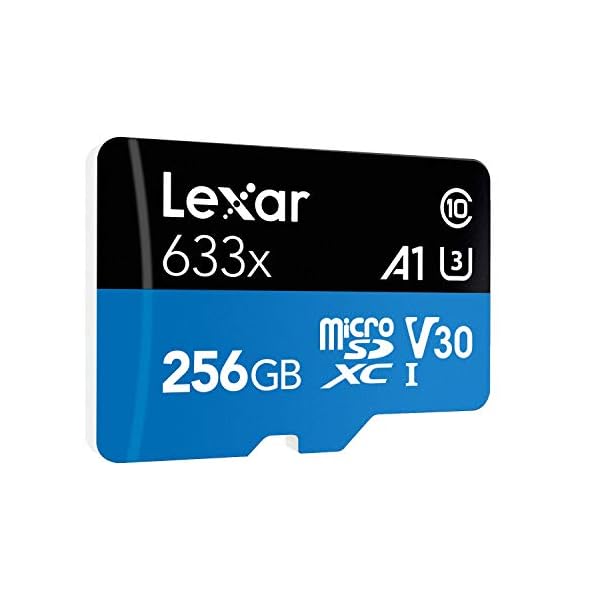 Lexar High-Performance 633x Micro SD Karte 256GB, microSDXC UHS-I Karte, Bis Zu 100MB/s Lesegeschwindigkeit… – Bild 4