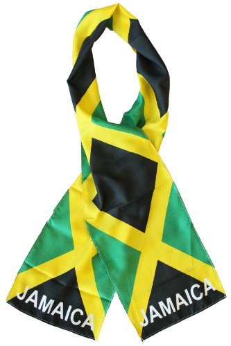 Jamaica - 8" x 60" Lightweight Flag Scarf
