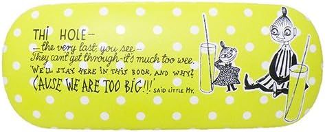 Amazon Co Jp ムーミン メガネケース ミイとミムラ ドットグリーン おもちゃ