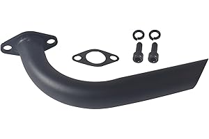 COEFEPIY Exhaust Header Exhaust Pipe for predator 79cc 3.0 HP 98cc go kart for COLEMEN CT100U CC100X Mini Bike