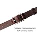 Whippy Fashion Genuine Leather Belt for Women Designer Waist Belt with Golden Buckle