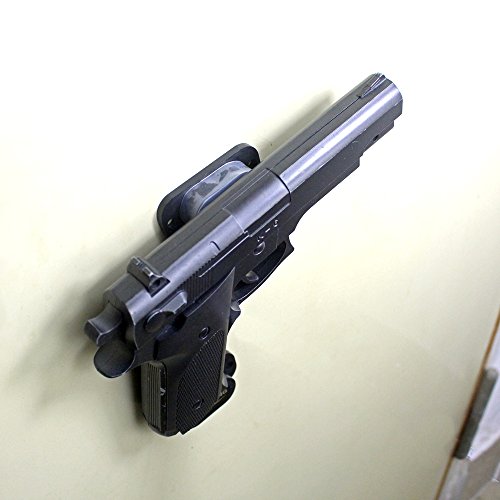 Depring Gun Magnet Mount Concealed Magnetic Gun Holder Car Holster for Handgun Rifle Shotgun Magazine in Vehicle Wall Bedside Desk 25 LB Rating - Thumbnail 4