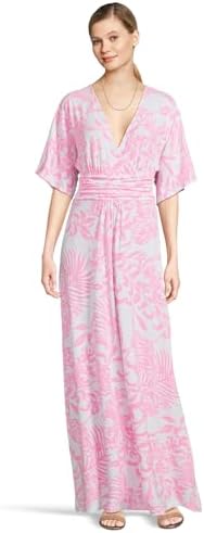 lilly pulitzer moana maxi dress Lilly Pulitzer Moana Wrap Maxi Dress Botanical Green In A Flutter XL NWT