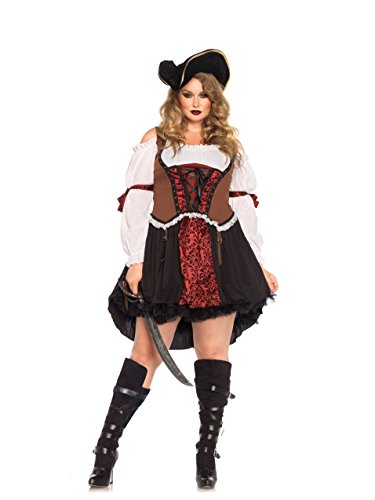 Leg Avenue Women's Plus-Size Ruthless Pirate Wench