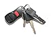 Guardman Black Key Knife Keychain Self Defense, Valentines Gifts for Him