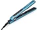 Anti Frizz Flat Iron Heat Adjustable Hair Straightener (Worldwide Voltage, Blue/Black)thumb 1