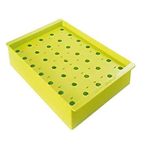 Silikomart | Espogel Up Mini Ice Cream Display, Plastic/Polystyrene Material, Green Color, Dimensions 360 x 235 h50 mm, Made in Italy