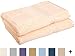 Superior Luxurious Soft Hotel & Spa Quality Oversized Bath Sheet Set of 2, Made of 100% Premium Long-Staple Combed Cotton - Peach, 34