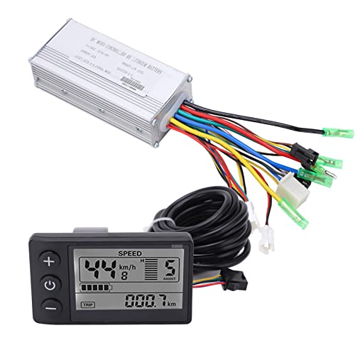 Waterproof 36V/48V 500/750W Brushless Motor Controller Kit with LCD Display Panel - Speed Controller for Electric Bicycle, Scooter