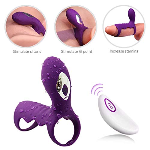 image for DTALENT Wearable 10-Segment Adult Toy Quiet Waterproof Silicone Couple