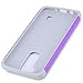 LG Escape 3 Case, LG K8 Case, LK [Drop Protection] Hybrid Dual Layer Armor Defender Protective Case Cover for LG Escape 3 / K8, Violet