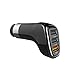ALZN Car Charger, Quick Charge 3.0 Technology 30W 3 Smart Port USB Car Charger (Black)