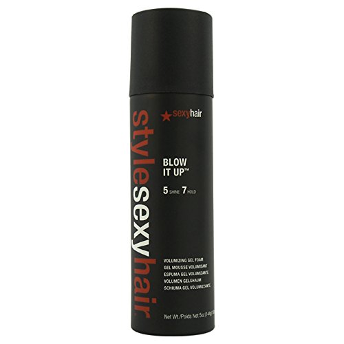 Sexy hair short hair blow it up gel foam, 5 ounce