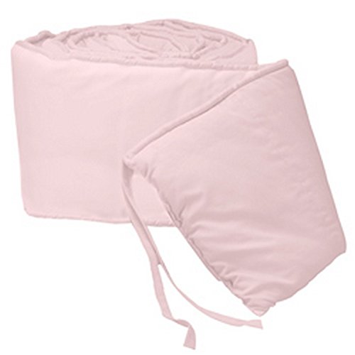 BabyDoll Tailored Cradle Bumper, Pink, 15"x33"