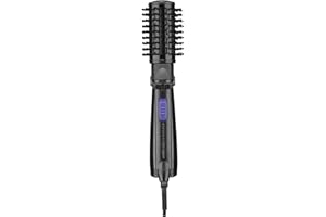 InfinitiPro by Conair BC178RC Spin Air Rotating Styler, 2 Inch Barrel, Hot Air Brush, Hair dryer Brush, Blow Dryer Brush, Les