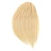 BEAUTY PLUS Clip in Bangs Real Human Hairpieces for Beauty Ladies (613# Bleach Blonde)