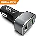 Car Charger, BrexLink 6A/36W Dual USB Ports Fast Car Charger Adapter, 2 Port Quick Cell Phone Car Accessories Compatible w. Samsung Galaxy S9 S8 Plus Note 9 8 S7, iPhone Xs XS Max XR X 8 Plus 7 6S 6