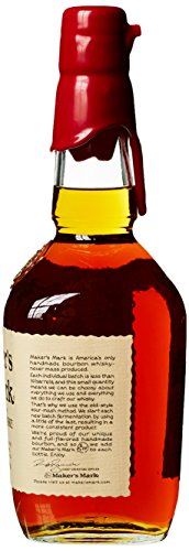 Maker's Mark | handgemachter Kentucky Straight Bourbon Whisky | weicher und vollmundiger Geschmack | 45% Vol | 1000ml Einzelflasche(Die Verpackung kann variieren) – Bild 3