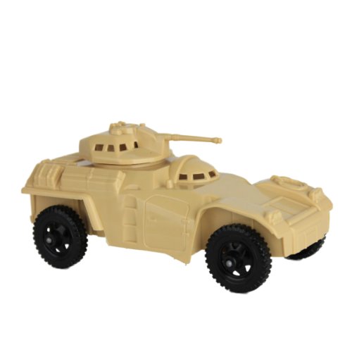 TimMee Tan Armored Car Military Scout Vehicle for 2 inch (54