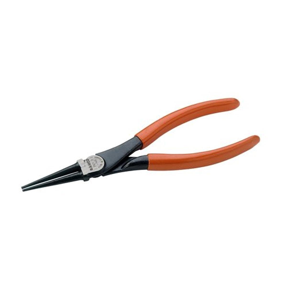 Bahco 2521 D-140 Round Nose Pliers with PVC Coated Handles, Multi-Colour, 140 mm