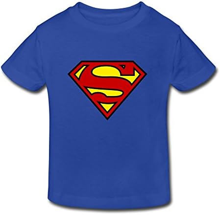 RoyalBlue Ambom Superman Little Boys Girls Casual T Shirt For Toddler Size 3 Toddler