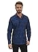 Robert Graham Men's The Rati, Blue, Medium