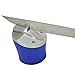 CUDA Knife & Shear Sharpener #18839, Universal Compact One-Handed Use with Secure Suction Base Mobile Sharpening Platform for Non-Serrated Blades