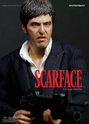 Real Masterpiece Collectible Figure / Scarface Tony Monterna (1/6 scale PVC figure) [JAPAN]