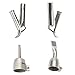 Highmoor Triangle/Flat Slit/Round Shape Speed Welding Nozzle Mouth Tip For Leister Hot Air Plastic Welder