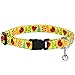 CollarDirect Cat Collar with Removable Bell Floral Pattern 2 Pack Set Flower Adjustable Safety Breakaway Collars for Cats Kitten