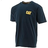 CAT Men's 1510579 Lightweight Trademark Short Sleeve T-Shirt
