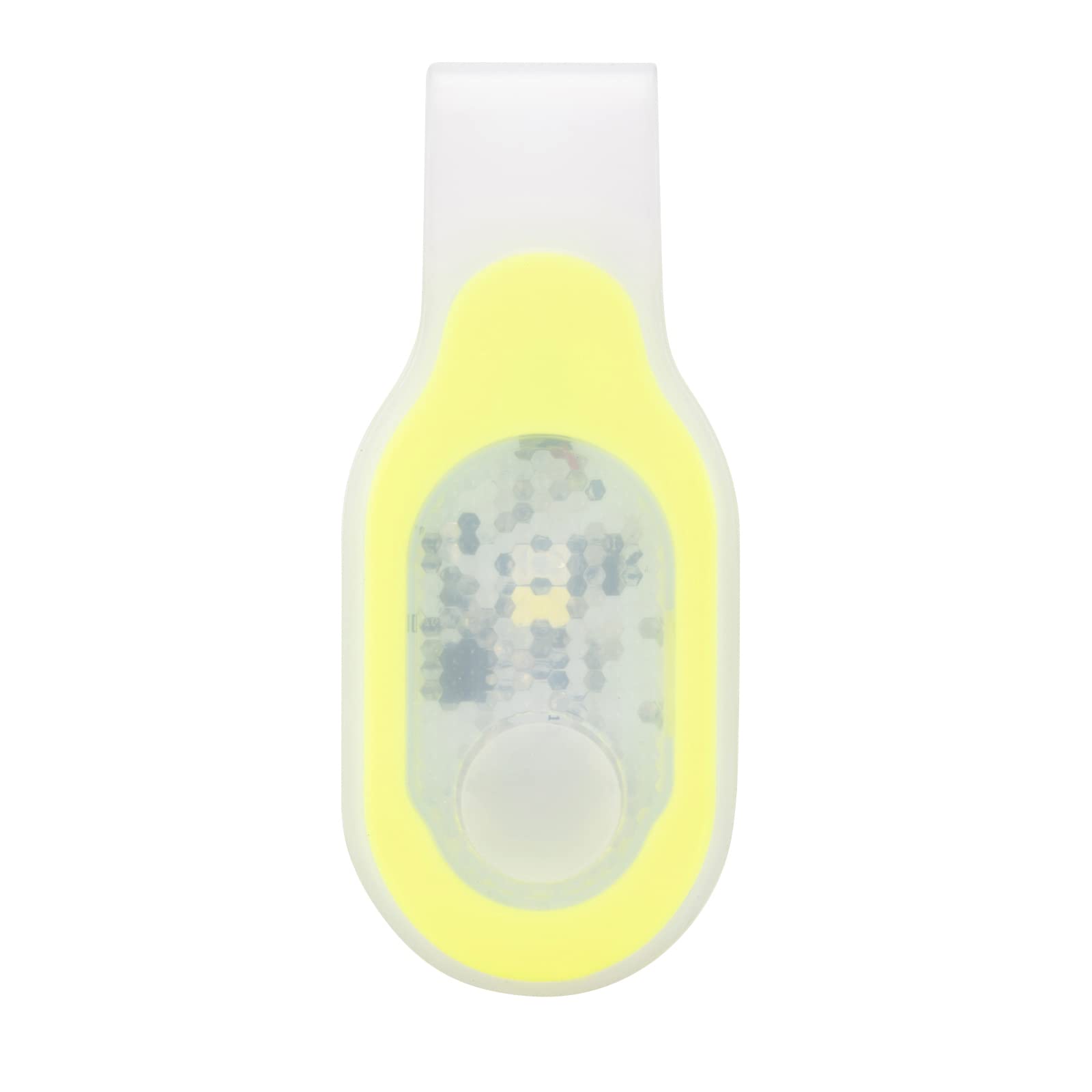 Photo 1 of ALONEFIRE LED Flashlights Clip on Flashlight Night Safely Nursing Night Light Hands Free Strong Magnetic to Grip Clothing with a Keychain Flashlight for Walking Running Sports Emergency (Yellow)