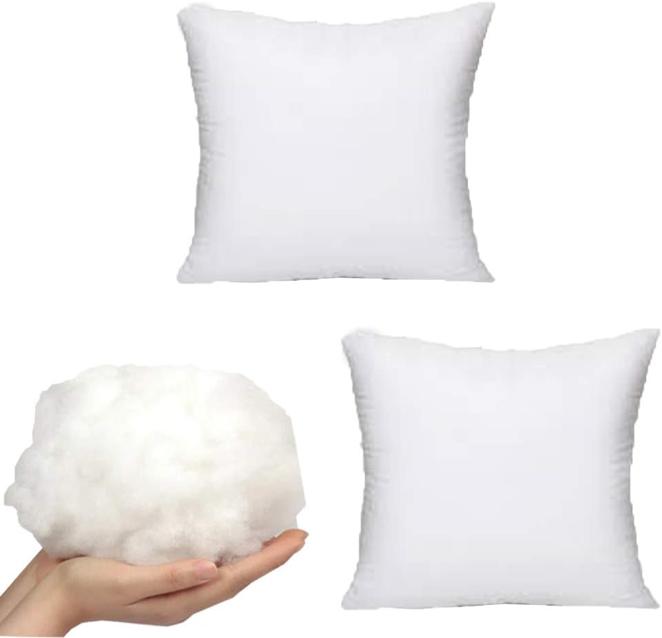 Cushions 18x18 Inner Pack Of 2 White Cushion Inserts 18" x 18