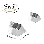 41jTYK iIsL. SS150 Optical-Glass-Triangular-Prism-2-Pack-197-Inch-Crystal-Rainbow-Maker-for-Photography-Science-Experiments-Physics-Teaching-Light-Spectrum