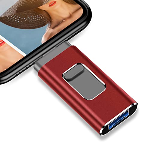 USB Flash Drive 1000GB Intended for iPhone iPad, USB Memory Stick  External Storage Thumb Drive Photo Stick