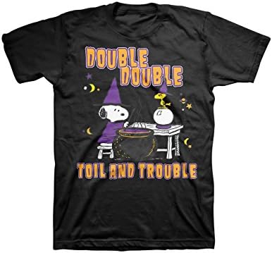 Snoopy Double Double Toil and Trouble T-Shirt, Halloween Attire